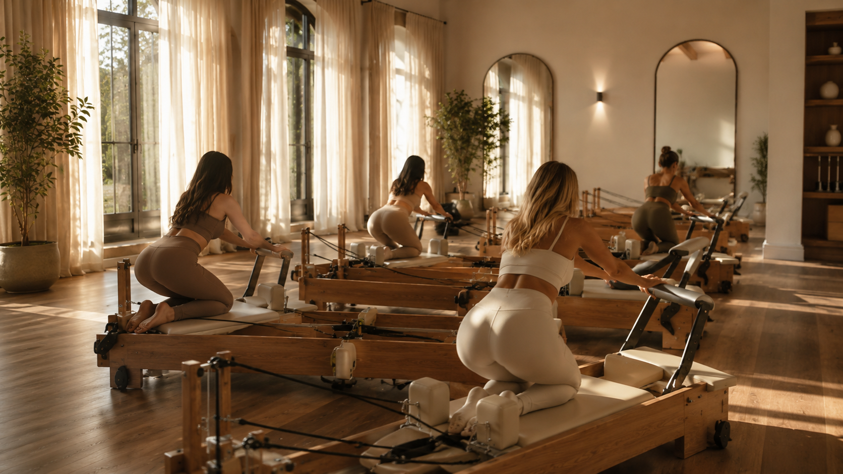 Interior del estudio Solara Pilates